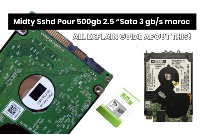 Midty Sshd Pour 500gb 2.5 sata 3 gb/s maroc